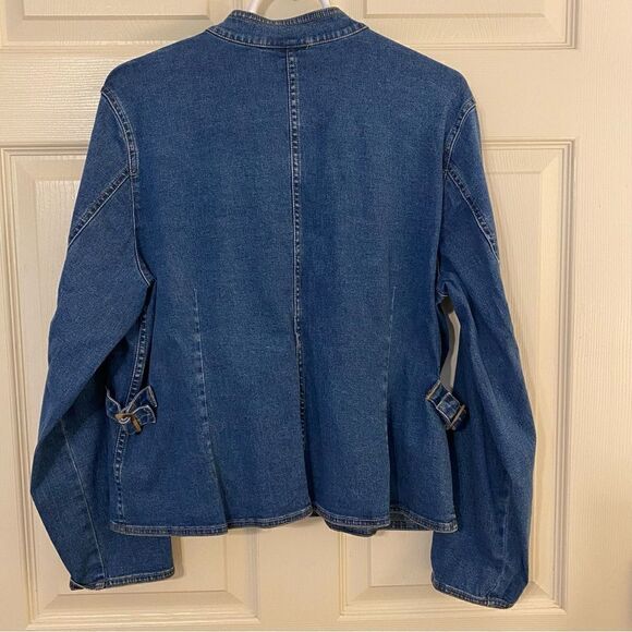 VINTAGE ORVIS DENIM JACKET  - Picture 6 of 8